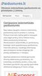 Mobile Screenshot of iparduotuves.lt